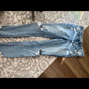 American Eagle skinny ripped jeans